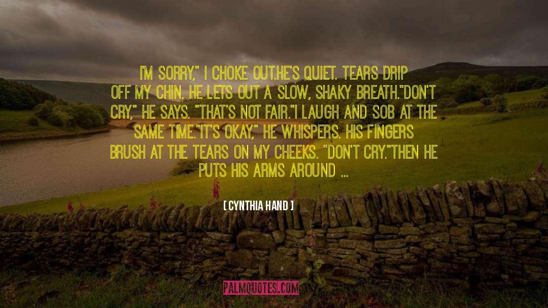 Cute Kissing quotes by Cynthia Hand