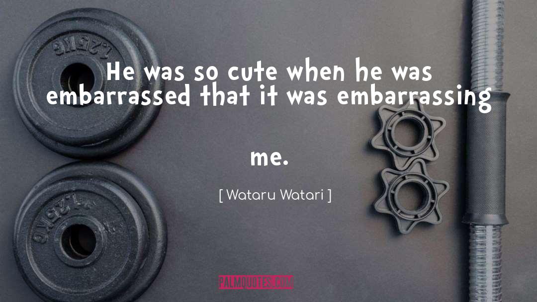 Cute Kkg quotes by Wataru Watari
