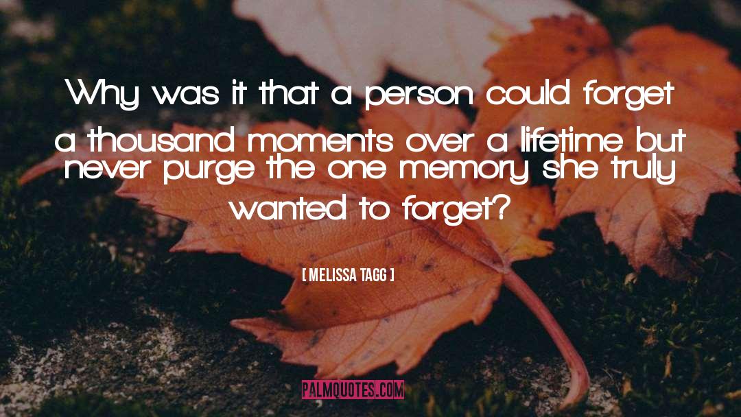 Cute Memory quotes by Melissa Tagg