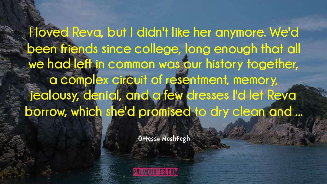 Cute Memory quotes by Ottessa Moshfegh