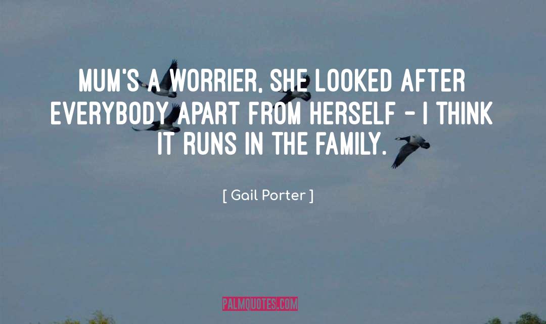 Cute Mum quotes by Gail Porter
