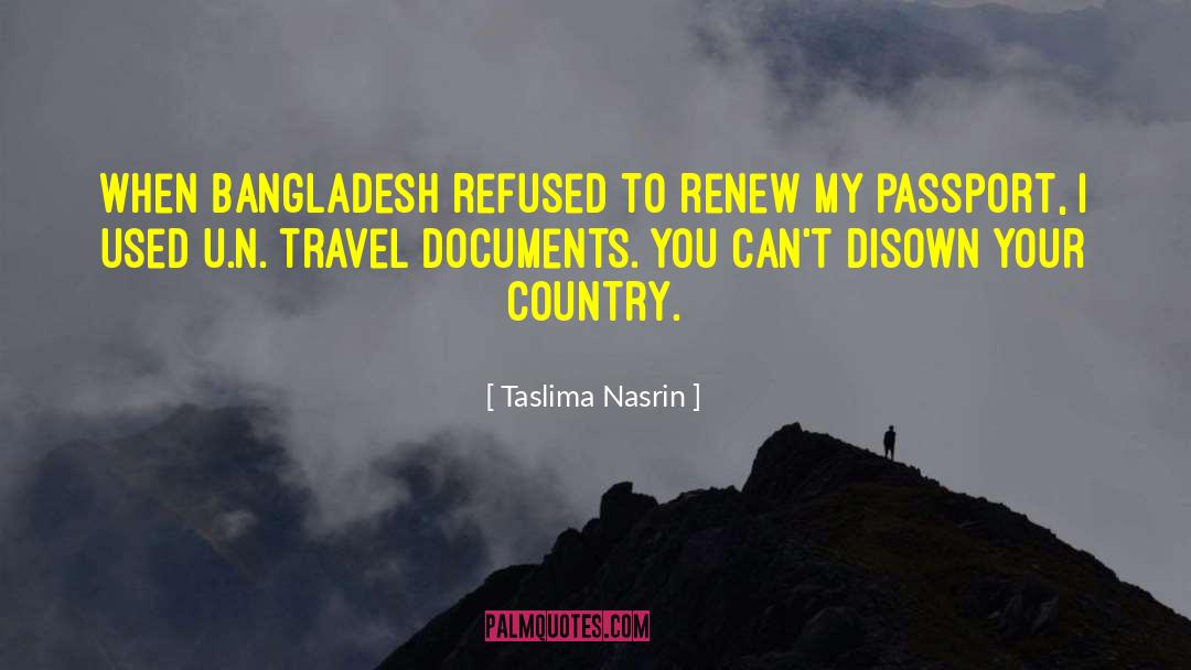 Cute N Country quotes by Taslima Nasrin