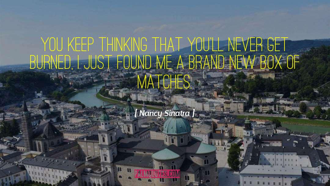Cute New Found Love quotes by Nancy Sinatra