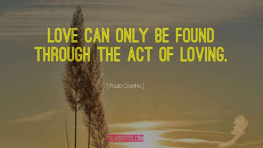 Cute New Found Love quotes by Paulo Coelho