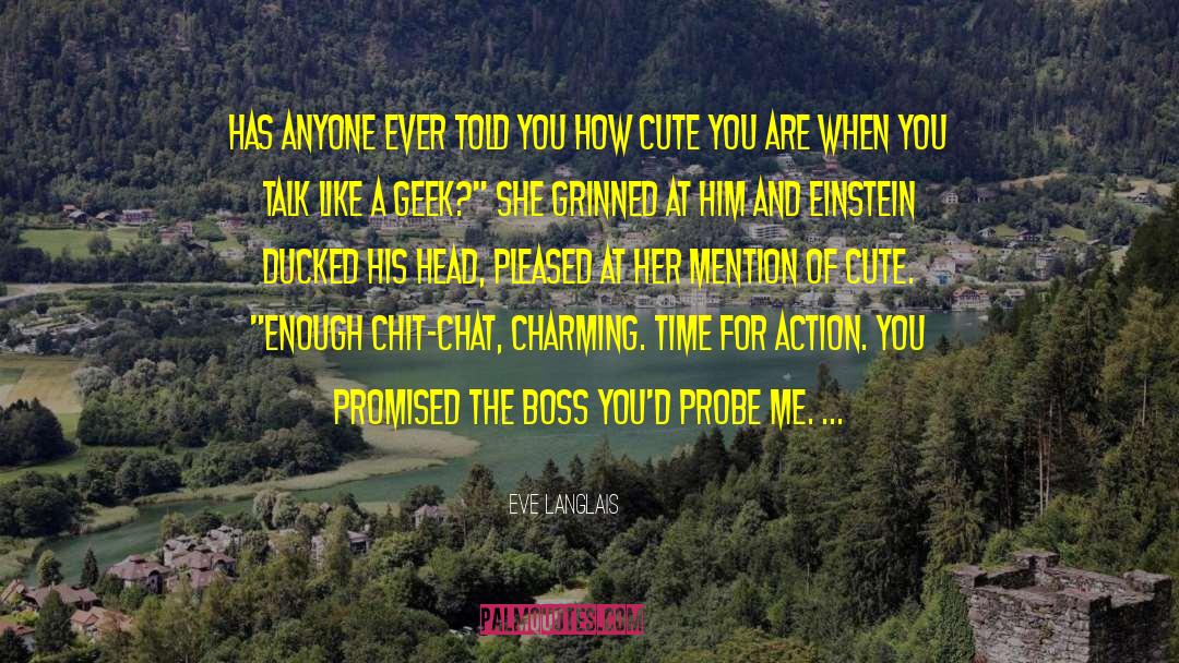 Cute Oc quotes by Eve Langlais