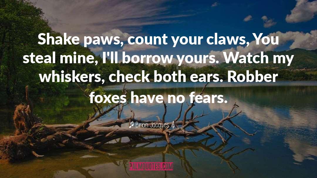 Cute Paws quotes by Brian Jacques