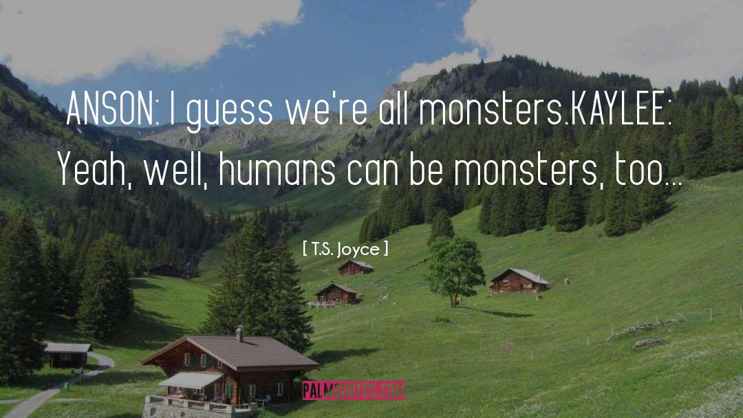 Cute Romance quotes by T.S. Joyce