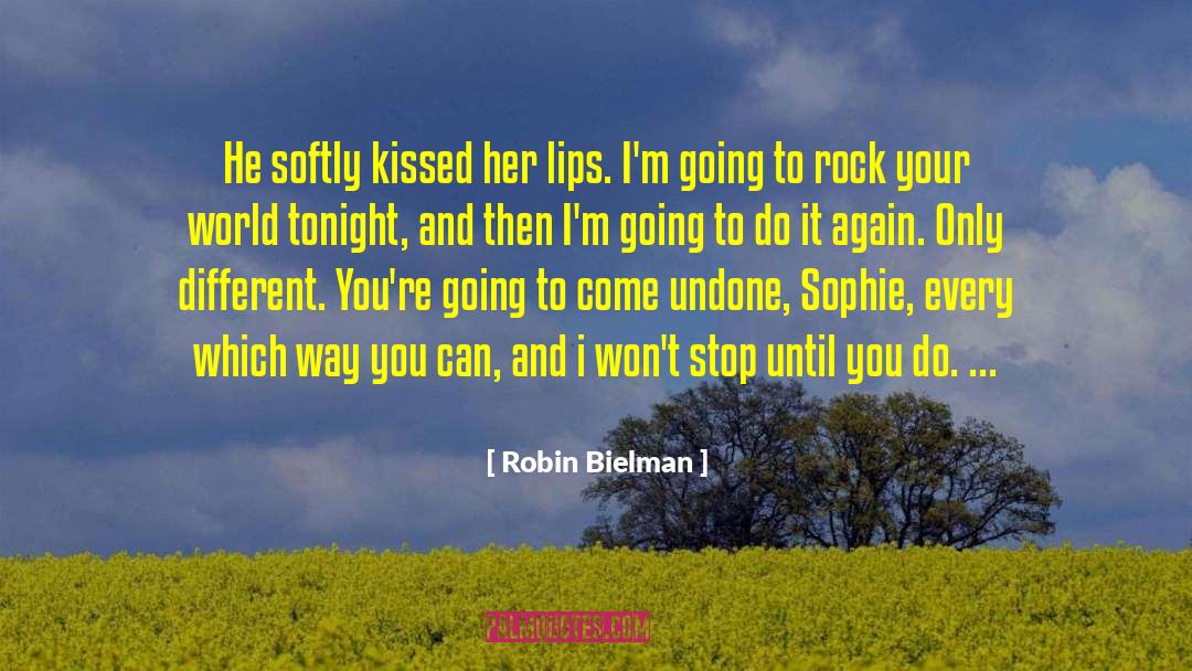 Cute Romance quotes by Robin Bielman