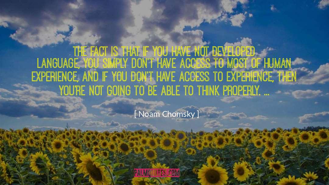 Cute Simply quotes by Noam Chomsky