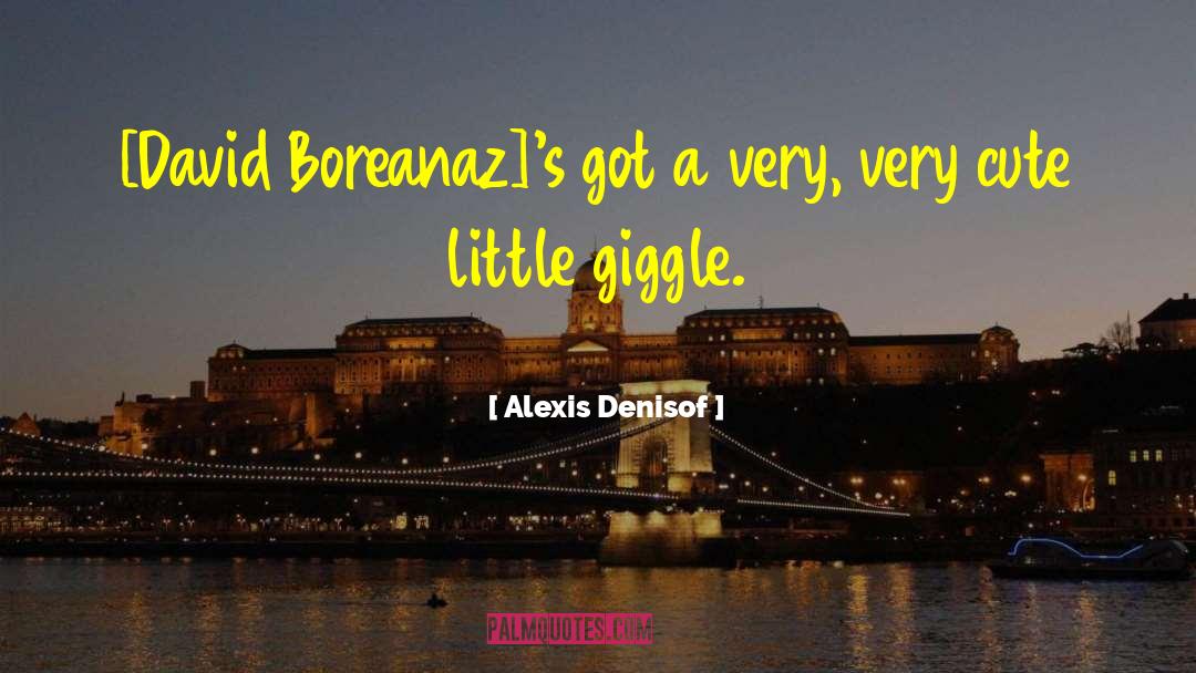 Cute Song Lyric quotes by Alexis Denisof