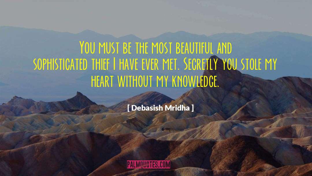 Cute Stole My Heart quotes by Debasish Mridha