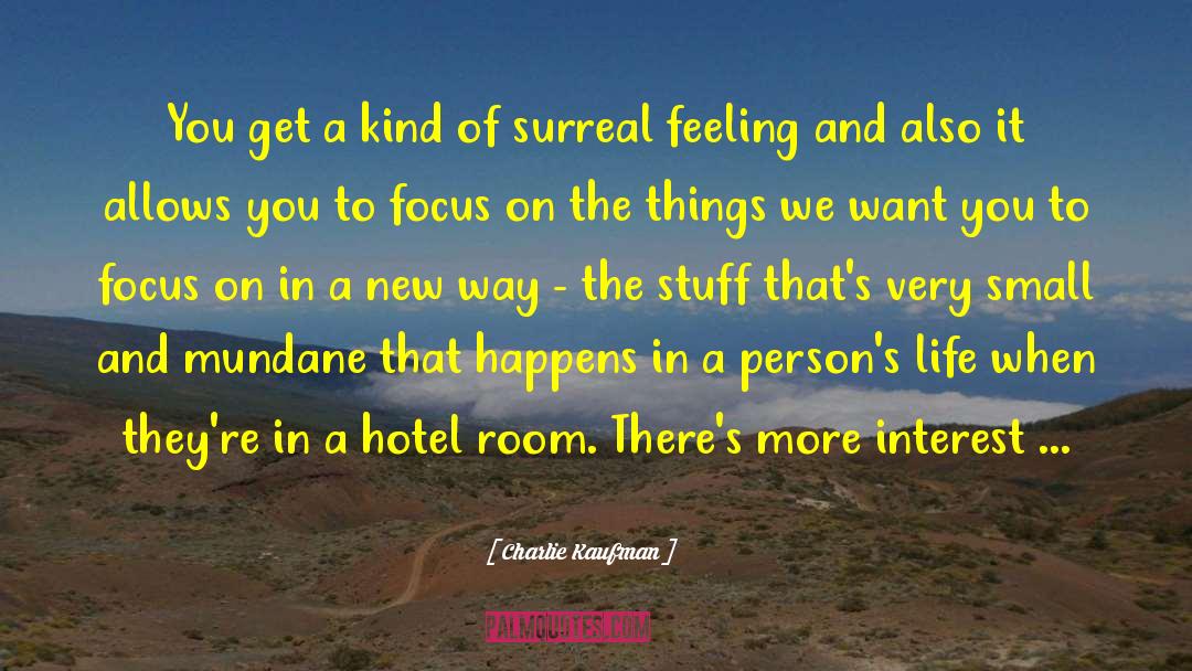 Cute Stuff quotes by Charlie Kaufman