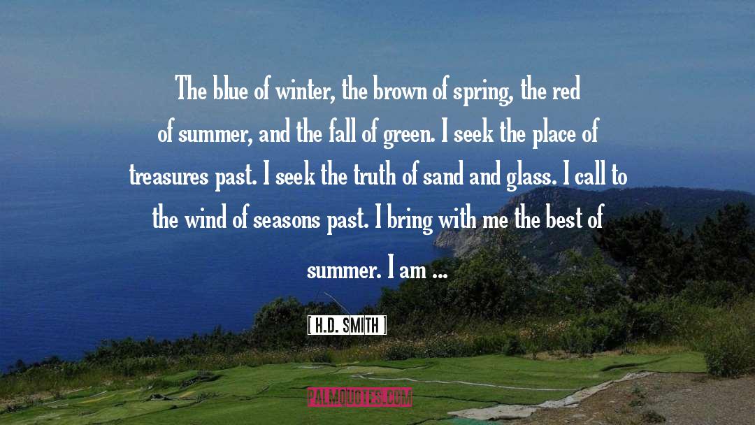 Cute Summer quotes by H.D. Smith