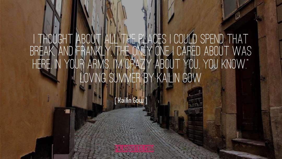 Cute Summer quotes by Kailin Gow