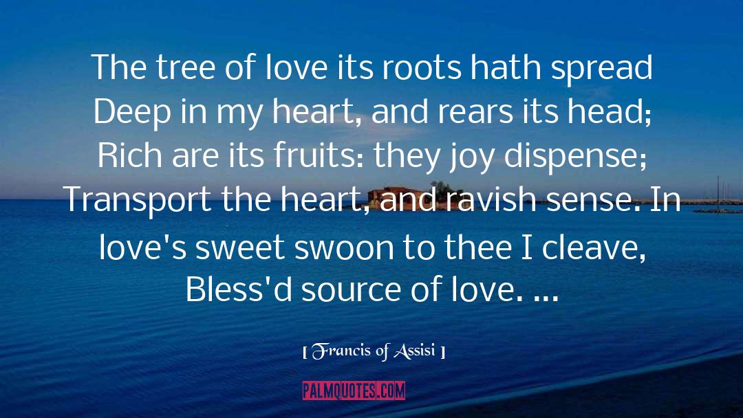 Cute Sweet Love quotes by Francis Of Assisi