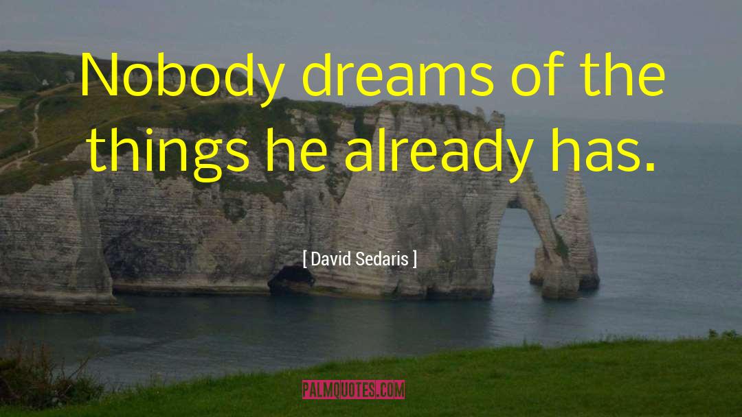 Cute Things quotes by David Sedaris