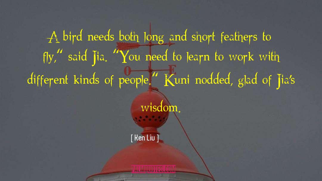 Cute Tweety Bird quotes by Ken Liu
