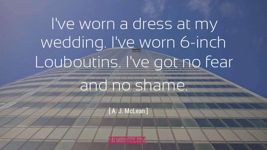 Cute Wedding Dress quotes by A. J. McLean