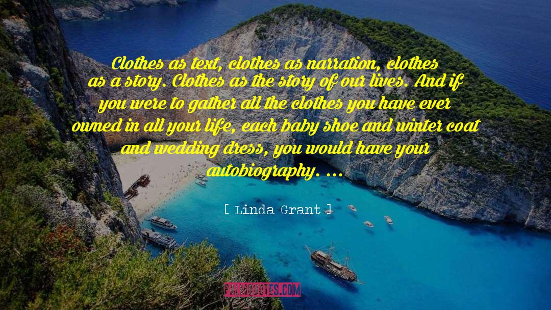 Cute Wedding Dress quotes by Linda Grant