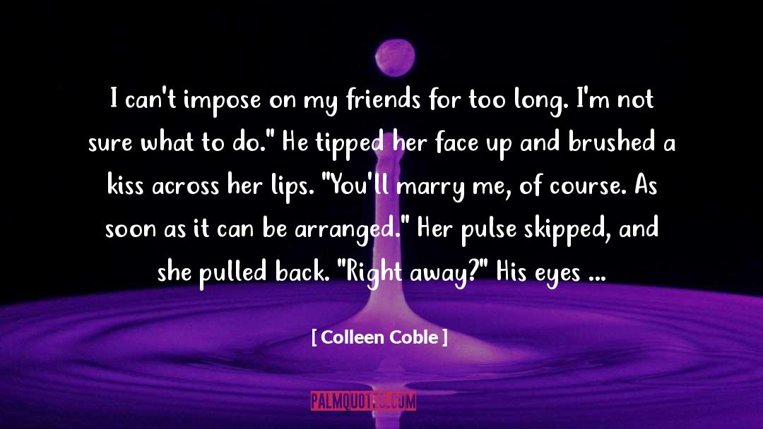 Cute Wedding Dress quotes by Colleen Coble