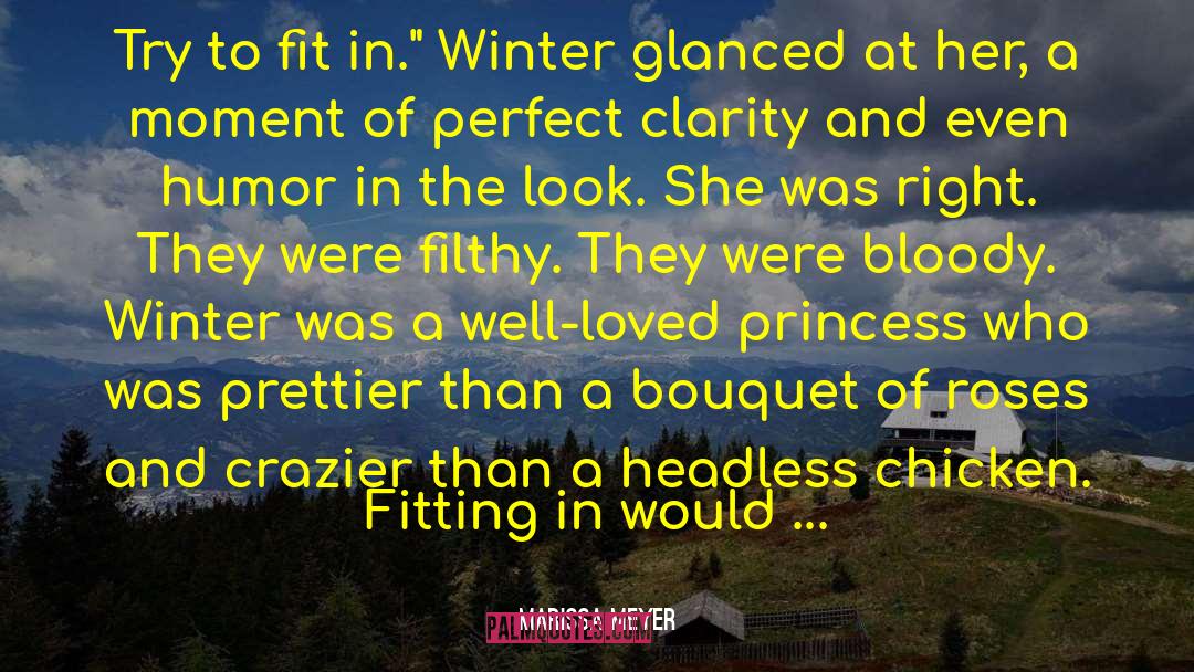 Cute Winter quotes by Marissa Meyer