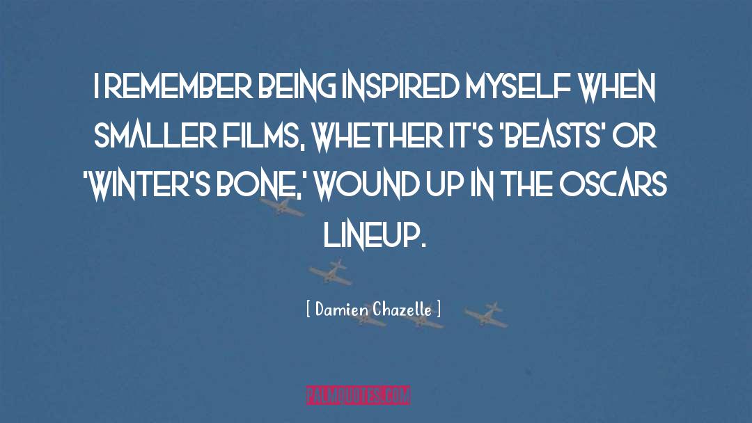 Cute Winter quotes by Damien Chazelle