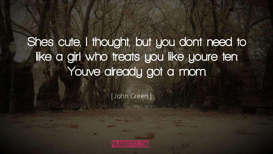 Cute Xanga quotes by John Green