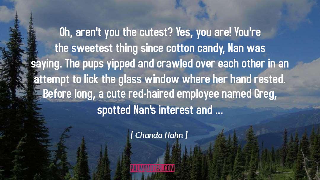 Cutest quotes by Chanda Hahn