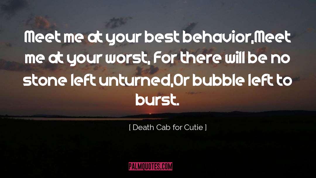 Cutie quotes by Death Cab For Cutie