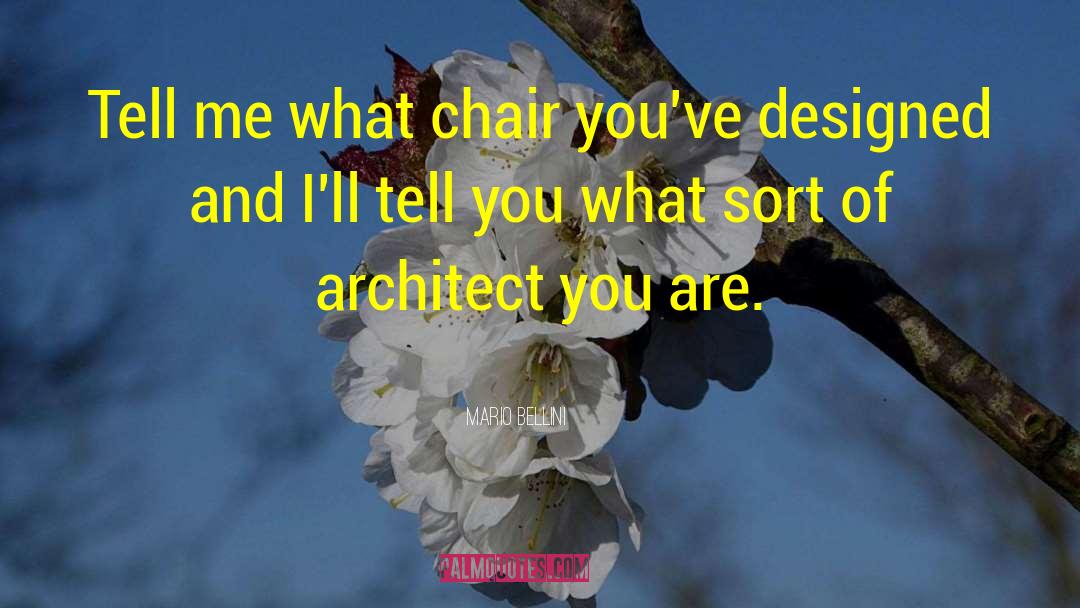 Cutrona Architect quotes by Mario Bellini