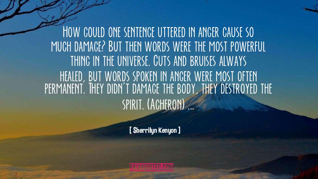 Cuts quotes by Sherrilyn Kenyon