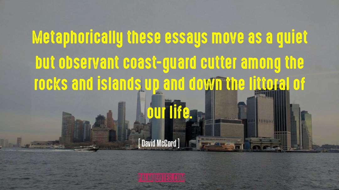 Cutters quotes by David McCord