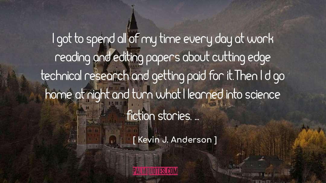 Cutting Edge quotes by Kevin J. Anderson