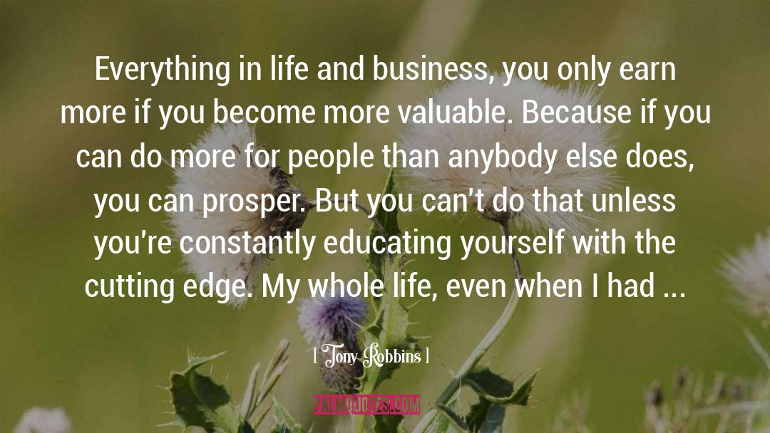 Cutting Edge quotes by Tony Robbins