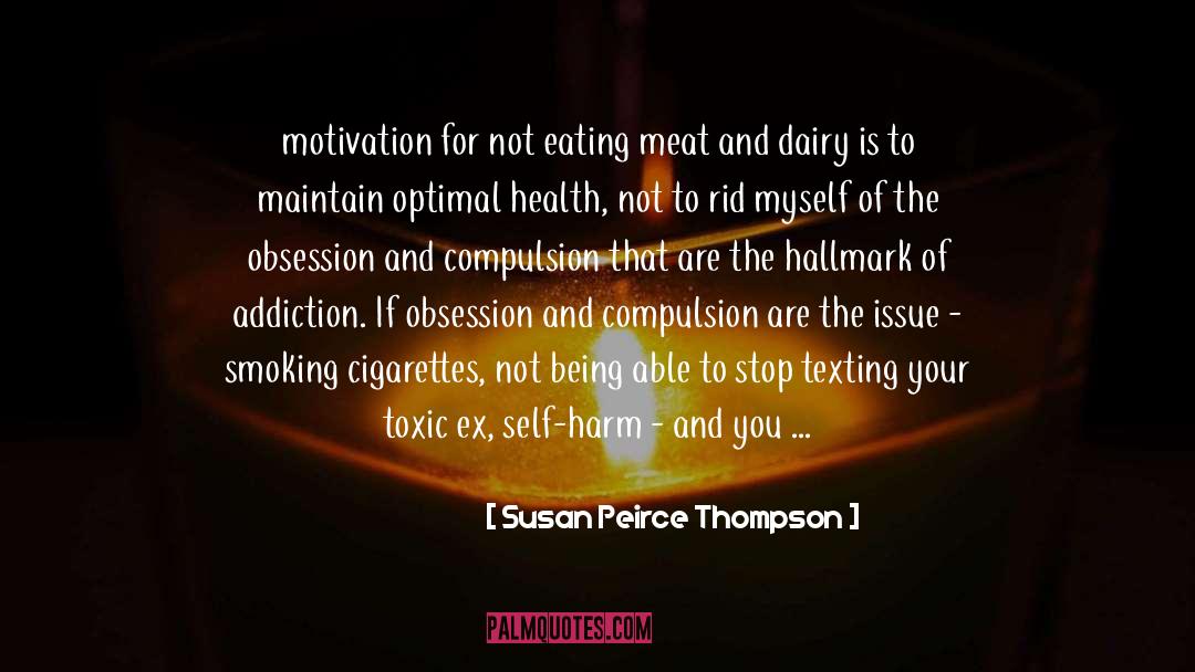 Cutting Psychology Self Harm quotes by Susan Peirce Thompson