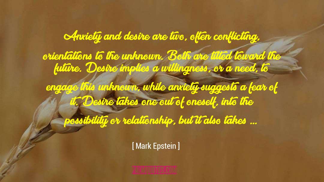 Cutting Psychology Self Harm quotes by Mark Epstein