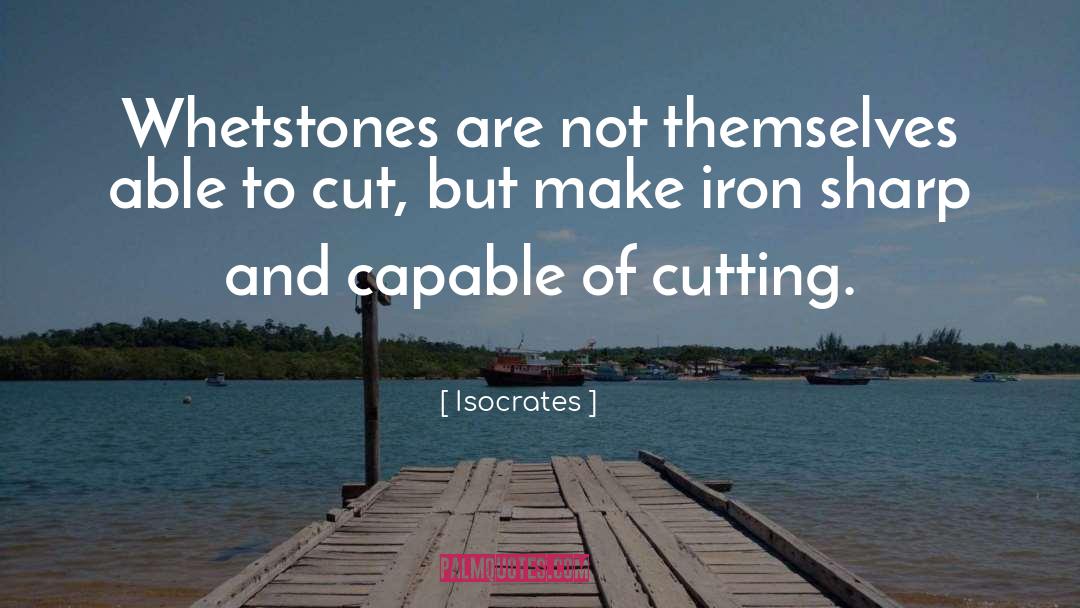 Cutting quotes by Isocrates