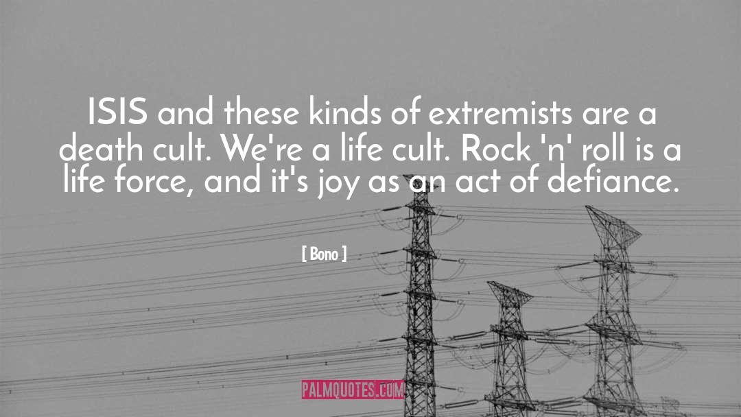 Cutuli Cult quotes by Bono