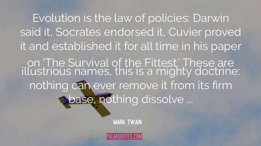 Cuvier quotes by Mark Twain