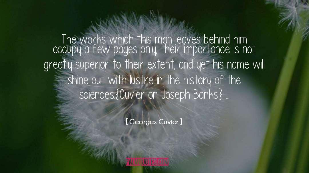 Cuvier quotes by Georges Cuvier