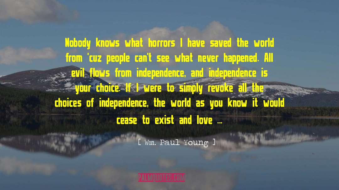 Cuz quotes by Wm. Paul Young