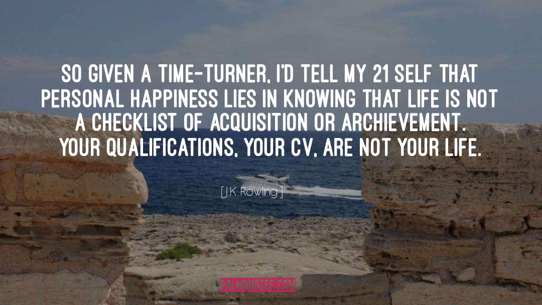 Cv quotes by J.K. Rowling