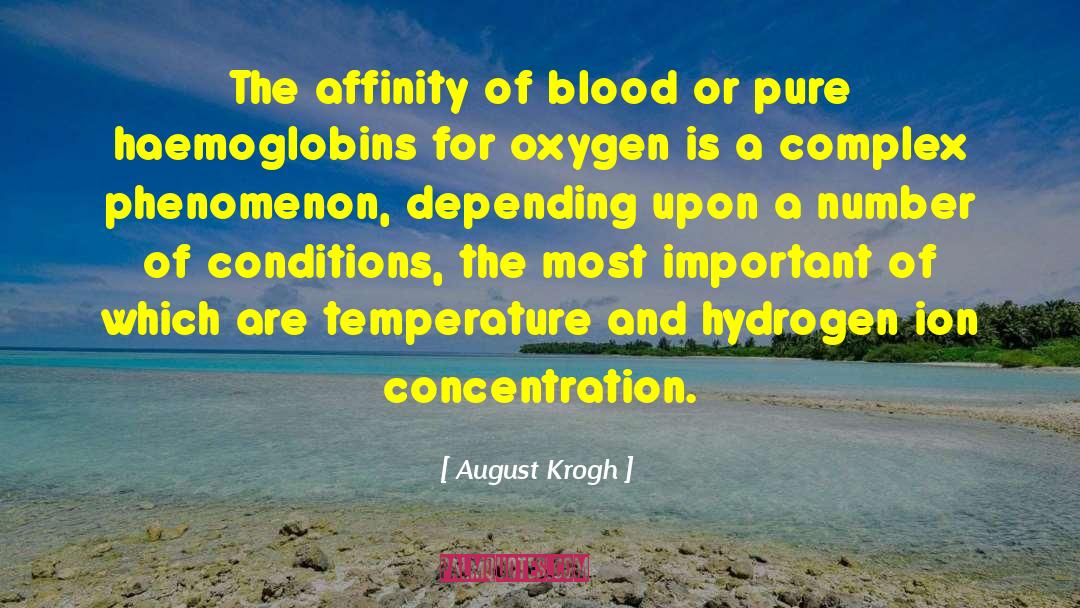 Cyanide Ion quotes by August Krogh