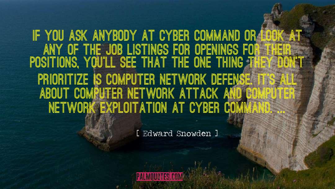 Cyber quotes by Edward Snowden