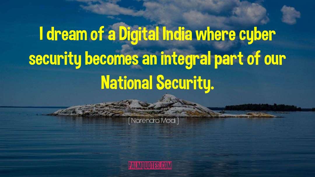 Cyber Security quotes by Narendra Modi