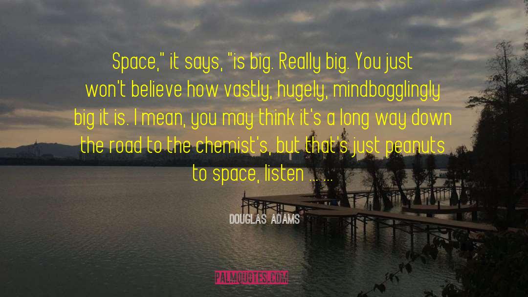 Cyber Space quotes by Douglas Adams