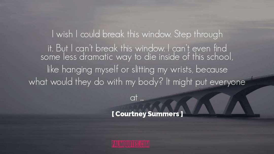 Cyber Space quotes by Courtney Summers