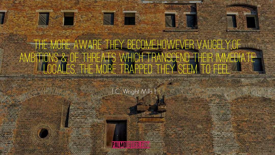 Cyber Threats quotes by C. Wright Mills
