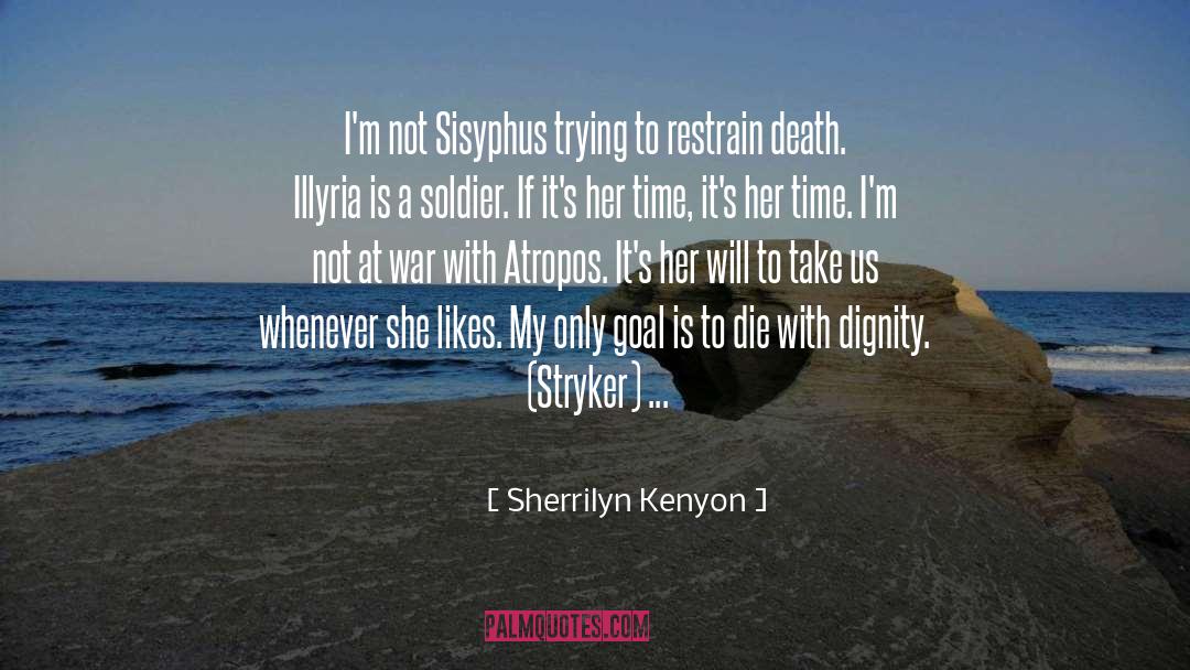 Cyber War quotes by Sherrilyn Kenyon