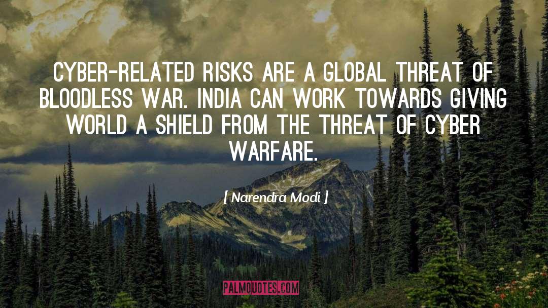 Cyber Warfare quotes by Narendra Modi